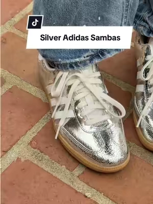 OG Silver Adidas sambas are super hot for summer! #adidassambas #tiktokshopcreatorpicks#silversambas  #adidassilversambas #sambas