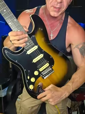 If you're a beginner or intermediate guitar player, this BCP electric guitar is a nice start and you dont have to go buy pedals, as this comes with an effects adapter, headphones,  carry case and more.   #guitar #electricguitar #beginnerguitar  #guitartok #bcp 