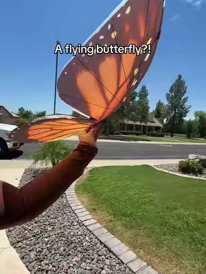 Now I'm not good with drones but it was easy enough for us!!  #flyingbutterfly #coolkidgifts #kidfinds #coolgifts #rccar 