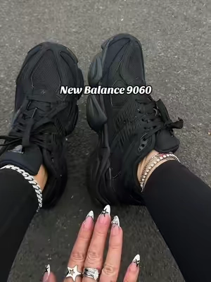 The type sneaker you can live in 🖤 @Fly Kicks #newbalance #newbalance9060 #darkaesthetic #sneakerhead #falloutfits 