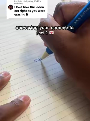 Replying to @navigating_life90  I hope this helps and is more clear 🤍 full video no cuts :) #erasablegelpens #pens #writing #gelpens #erasablepens 