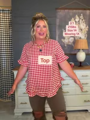 The top that flatters the girls with a tummy!!