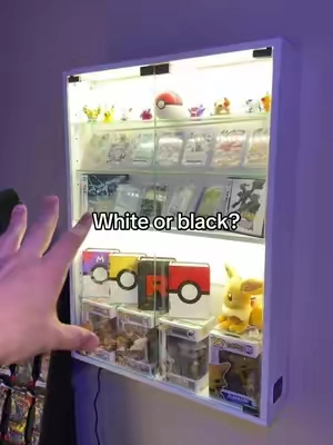Which display case color is better? #display #collector #collecting #collection #collectibles 