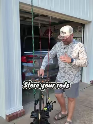 @KastKingUSA has got you covered when it comes to rod storage! #fishing #crappie #bass #trout #bream 
