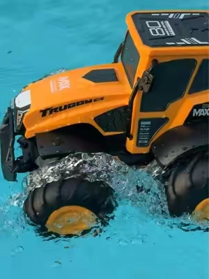 Waterproof All Terrain Tractor #kidtoys #remotecontrolcar #tractortoys #boytoys #pooltoy 