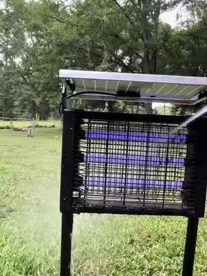 Tired of mosquitoes, grab this solar powered bug zapper. #ogery #solarbugzapper 