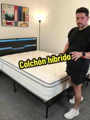 Colchón con memory Foam, colchón con resortes, colchón para dormir en pareja, cuál es el mejor colchón para dormir en pareja, qué tipo de colchón debo comprar para descansar más #summerwins #tiktokshopsummersale #colchones #raybeefurniture @Raybee