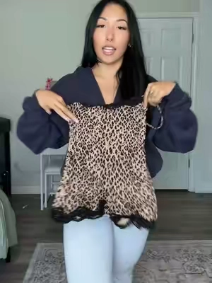 I’m 160 lbs for reference @Katch Me Chic @Katch Me #leopardprint #romper #onesie 