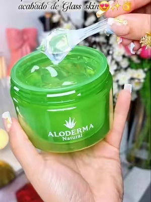 Aloderma Aloe Vera Gel Made within 12 Hours of Harvest with 96% Pure Organic Aloe Vera for Skin, Scalp, & Hair, Soothing Aloe Face Moisturizer, Multipurpose, Hydrating Aloe Gel, 7.05oz #tiktokshopsummersale 