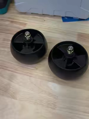 If your mower is fighting you instead of cutting, worn front deck wheels could be the problem. This replacement wheel and bolt set helps your deck roll smoothly over uneven ground, reducing scalping and giving your lawn a cleaner, more even cut. A quick upgrade that can make a big difference before your next mow. #LawnMowerParts #LawnCare #DIYRepair #TikTokShopCreatorPicks #tiktokshopsummersale
