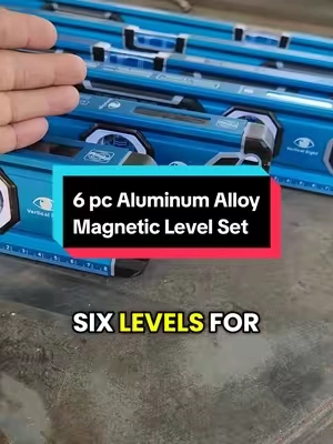 6 high quality levels all for under 100 bucks, order yours today #tiktokmademebuyit #tiktokdeals #HomeImprovement #cooltools #handtools 