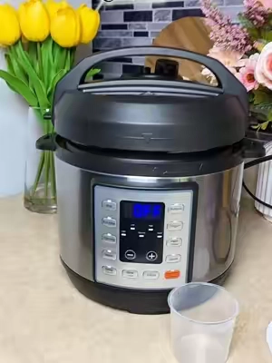【New Size】Sweetcrispy Electric Pressure Cooker with Preset Programs, Multi-Function Kitchen Appliance for Rice, Soup, Beans and Easy Family Meal Preparation #tiktokshopsummersale 