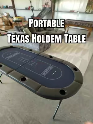 Portable Texas Holdem Poker Table