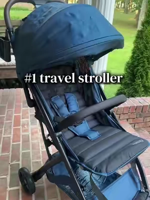 This @Ingenuity stroller is worth allll the hype..smooth wheels, lightweight, collapses with a click of a button..what more could a mama want?! #travelstroller #ingenuitybaby #disneystroller #traveltok 