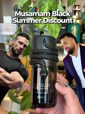 Lattafa’s Musamam Black Intense is back for a great deal ☀️ #fragrancetok #fragrancetiktok #fragrances #mensfragrance #lattafa 