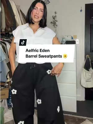 I was influenced 🖤🥰@AELFRIC EDEN #aelfriceden #aelfricedenstreetwear #barrelsweatpants #barrelpants #streetsyle 