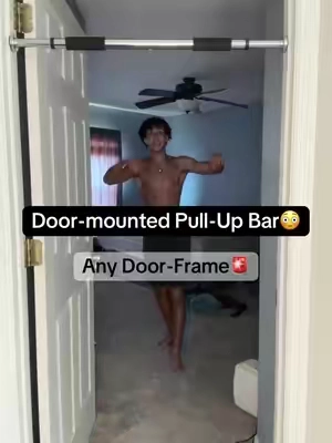 Mounted the move! @SunnyHealthFitness #SUNNYSpotlightDay #athomeworkout #pullup #pullups #pullupbar 