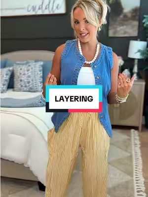 @luvamia #fallfashion #falllayers #denimvest #denim #vest 