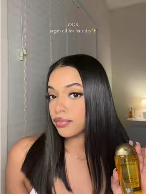 #arganoil #ogx #hairstyle 💕