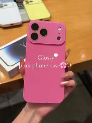 ✨💖✨💖✨ Creator #pinkcase #phonecase #glossyphonecase #tiktokshop #iphone17promaxcase 