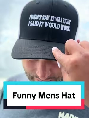 If you think you know it all, this is for you. #funnyhat #menshats #hats #knowitall 