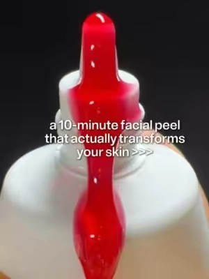 Looks like a vampire facial, acts like magic✨  Power-packed with a 35% multi-acid blend (AHA, BHA, PHA, LHA) and Vitamin-Trio, instantly resurfaces skin, smooths out rough texture, and clears congested pores in just 10 minutes. 💖How to Use:  👉Frequency: Use once a week in your PM routine.  👉Application: Apply a generous amount to clean, dry skin, avoiding the eye area and lips.  👉Timing: Leave on for no more than 10 minutes.  👉Removal: Rinse off thoroughly using lukewarm water. Drop a 🩷 if you need this glow-up!! #COSRX #exfoliating #peel #glassskin #koreanskincare 