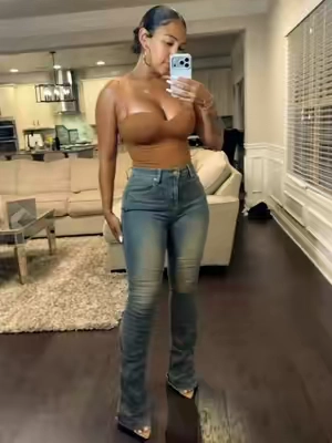 Bodysuit & jeans will never fail you -both 🔗 size small pants n bodysuit & size 7 in jeans #tiktokcreatorpicks #womensfashion 
