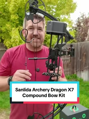 I’m extremely happy with my very first compound bow from @Sanlida Archery … this Bow is impressively easy to shoot and adjust and is accurate out of the box! Might just be the best budget compound bow kit on the market! #compoundbow #bowandarrow #archery #archer #tiktokshopcreatorpicks 