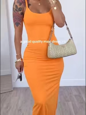 Wearing a small 🧡 #dealsforyoudays #summerdress #maxidress #ootdfashion 