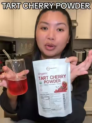 Tart cherry juice is great for so many things! #tartcherryjuice #cherry #gout #sleep #organic 