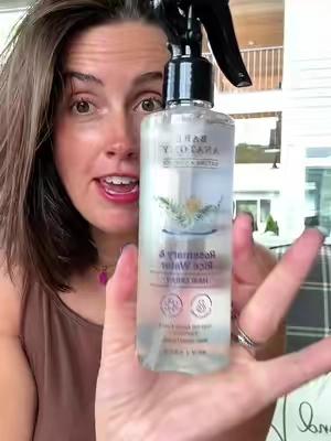 #bareanatomy #hairgrowth #thickerhair #rosemary #ricewater 