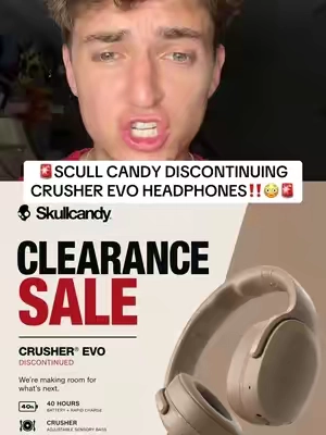 Scull candy crusher Evo announcement 😳🚨‼️ #scullcandy #crusherevo 