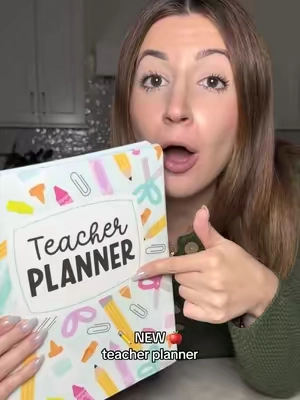 new undated teacher planner! there's a reason why this is one of the most popular brands! #teachersoftiktok #teacher #teacherplanner #teacherlife #newteacher