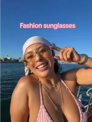 Never gatekeeping my fashion finds 🥰 #ttsfashionfinds #sunglasses #goldsunglasses #sunnies 