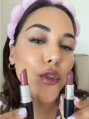 MAC Matte Lipstick MEHR/SOAR💄💋 #MACLipstick #SilkyMatte #MatteLips #TikTokShopFinds #MakeupFavorites @M.A.C Cosmetics Store 
