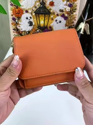 Compact, convenient, and RFID-blocking—everything you need in one little wallet. #Wallet #WomensWallet #RFIDProtection #EverydayEssentials #summerfinds 