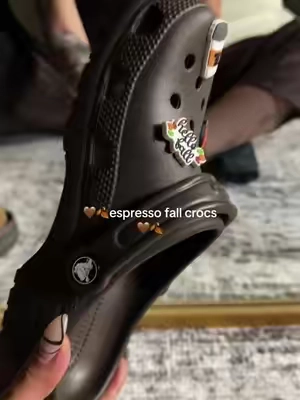 Fall crocs #fall #fallvibes #crocs 