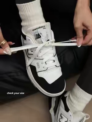 Lightweight, sporty design suitable for daily wear and athletic activities 🙈🤍🖤 #tiktokshopsummersale #ttsneakerweek #flykicks #newbalance #comfy 