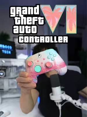 The controller that looks like it came out of GTA 6 - The Turtle beach pacific skyline #turtlebeach #controller #gamingcontroller #xbox #wireless 