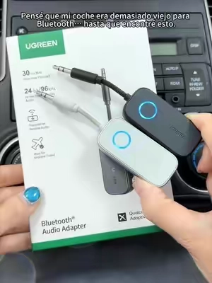 la mejor forma de ponerle bluetooth a tu auto si no tiene.#BluetoothParaAuto#ReceptorBluetooth#BluetoothCoche#AUXBluetooth#tiktokshopsummersale 