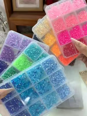 The wisest decision I have ever made was to buy a set of shiny decoration toolkits! #diyrhinestone #CraftTok #BlingBling #summerVibes #tiktokshopmemorialday  