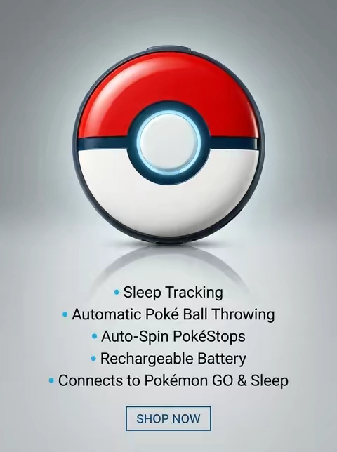 Introducing the Pokémon GO Plus Plus. Engineered for seamless integration between your daily life and your Pokémon journey. Track, catch, and sleep with one elegant device. #PokemonGOPlusPlus  #Pokemon  #PokemonSleep  #Tech  #Gadget  #MinimalistTech  #Design  #Gaming  #Nintendo