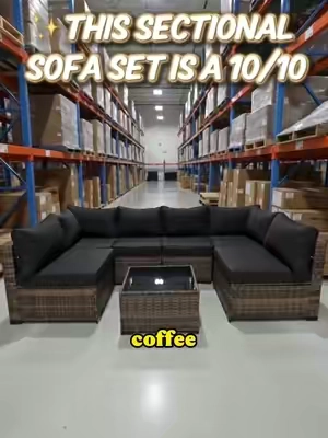 #outdoorfun #sectionalsofa #outdoorliving #Outdoors #tiktokshopping 