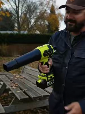 Cansado de sopladoras enormes #blower #leaf #mini #jetblower #rechargeable  