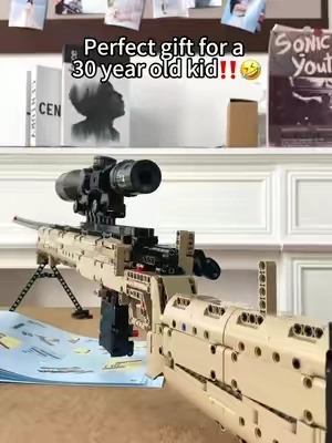 This is a gift that ”kids” this age will definitely love!🤣🤣🪖#tokmoc #m24 #buildingblocks #cool #30years @TOKMOC 