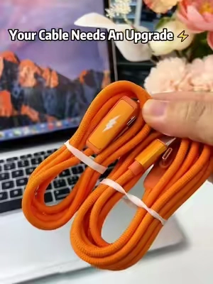 Stop Fighting With Your Charging Cable 🔥#ChargingCable #USBCable #FastCharging #TypeC #iPhoneAccessories