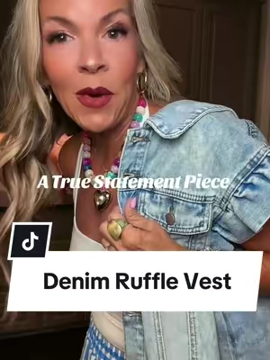 Absolutely adorable 🤌 don’t miss it this time @Chic Trendy Denim I’m wearing a small in the light wash #tiktokshopsummersale #summerwins #summervibes 
