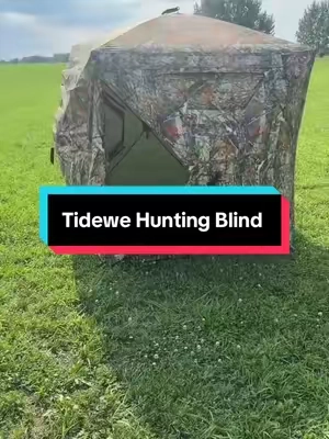 Hunting blind for deer hunting @tideweofficial #huntingblind #huntinggear #huntingseason #deerhunting #deerseason 
