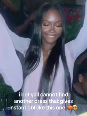 if yiu starting with nothingggg, the dress will literally give you EVERYTHING 😍😮‍💨🤫