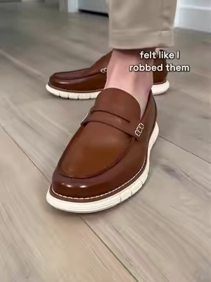 The most comfortable loafers for all-day wear! So lightweight and sharp. Grab yours fast! #mensshoes #loafers #backtoschool #casualstyle #tiktokmademebuyit